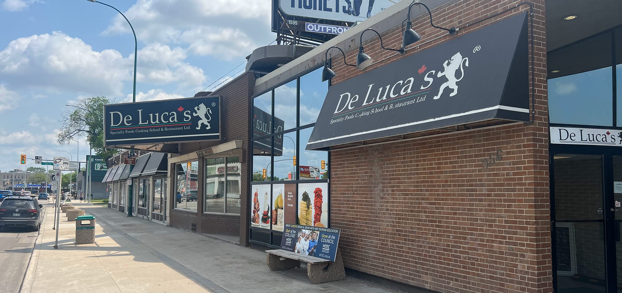 De Luca's Portage Avenue storefront
