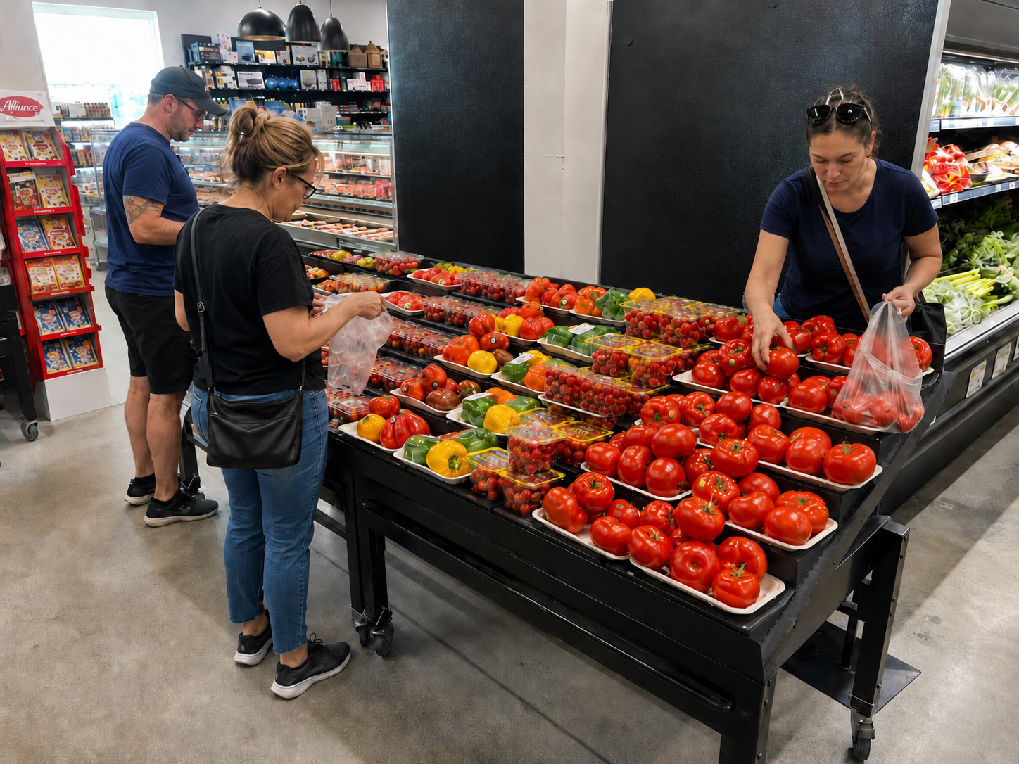 Fresh produce at De Luca's Specialty Foods