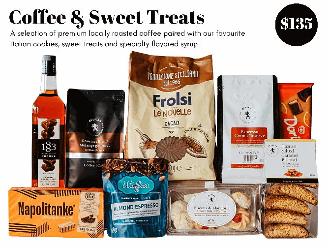 Gift Basket: Coffee & Sweet Treats