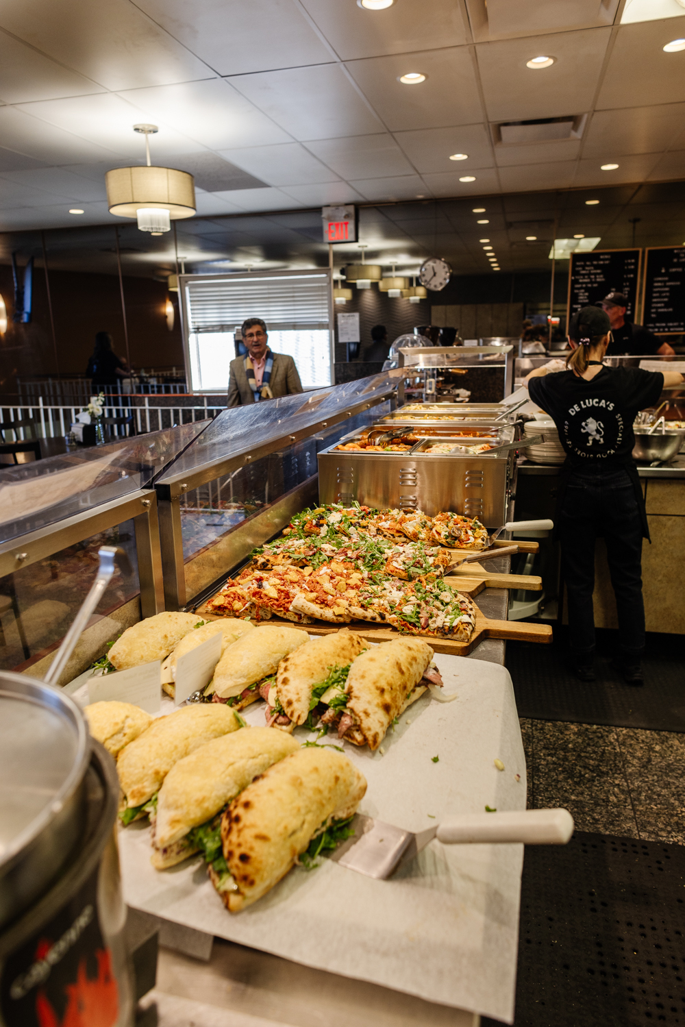 Dining at De Luca's Portage Avenue
