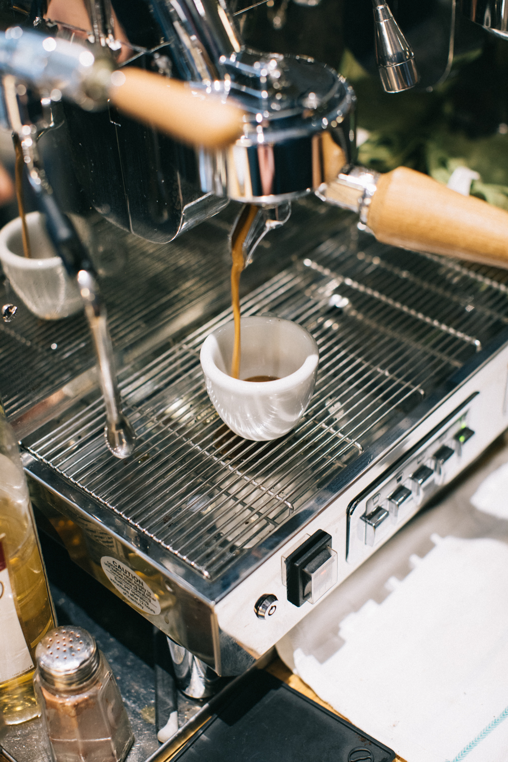 Coffee at De Luca's Portage Avenue